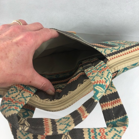 Dachee Bohemian Canvas 15” Laptop Bag Sleeve - Picture 7 of 7